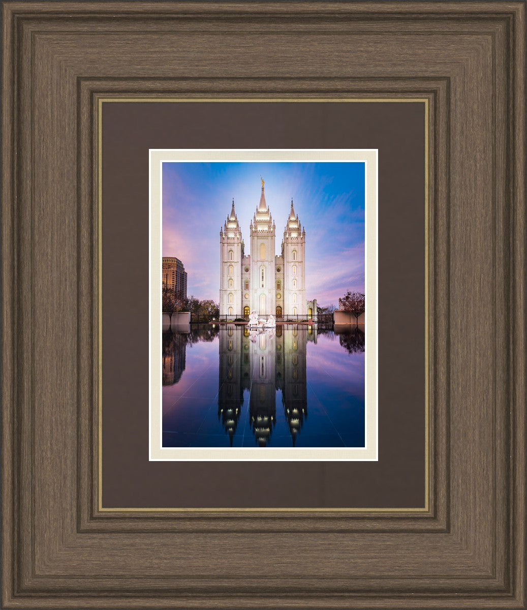Salt Lake Temple All is Still