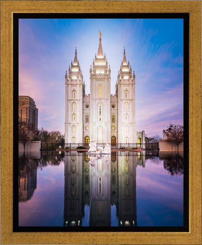 Salt Lake Temple All is Still
