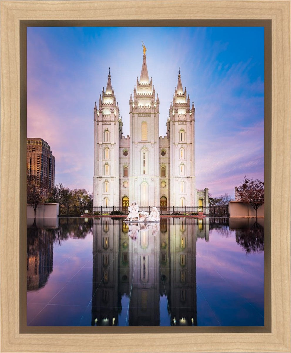 Salt Lake Temple All is Still