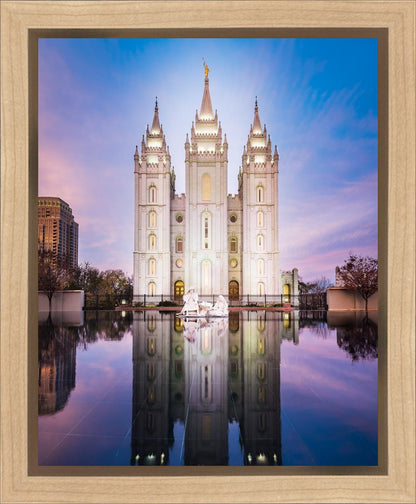 Salt Lake Temple All is Still