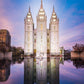 Salt Lake Temple All is Still