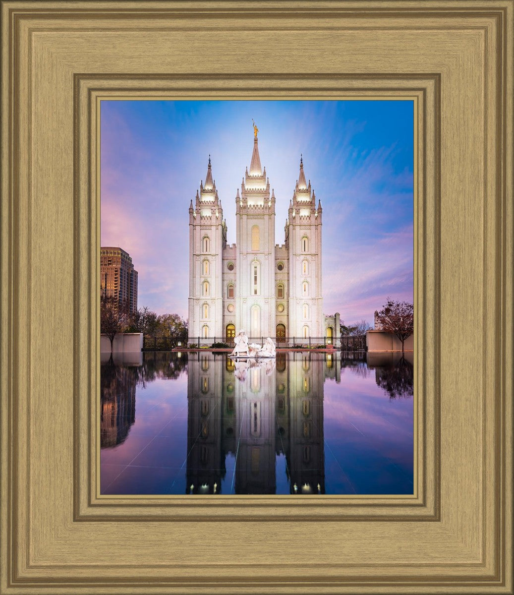Salt Lake Temple All is Still