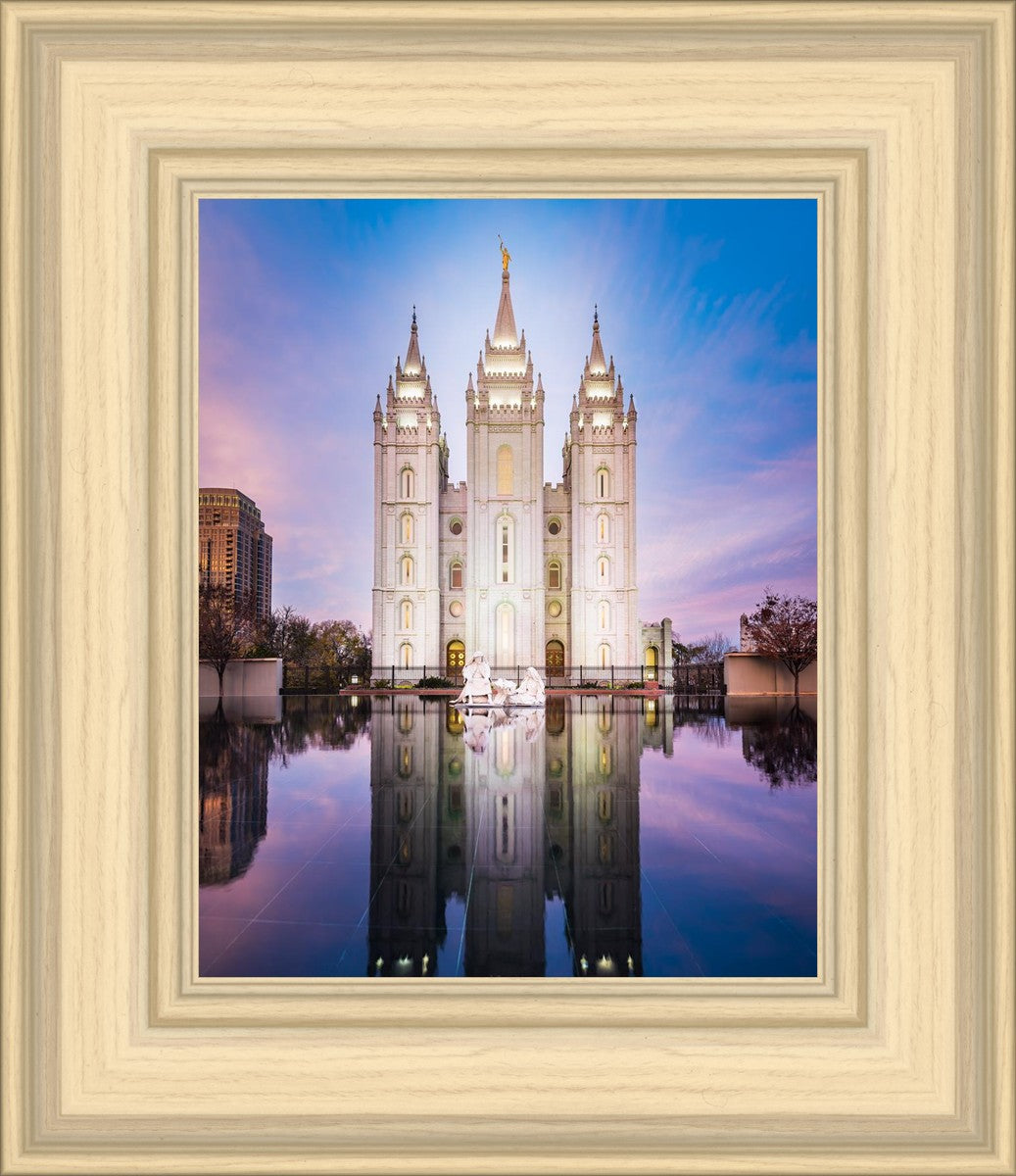 Salt Lake Temple All is Still