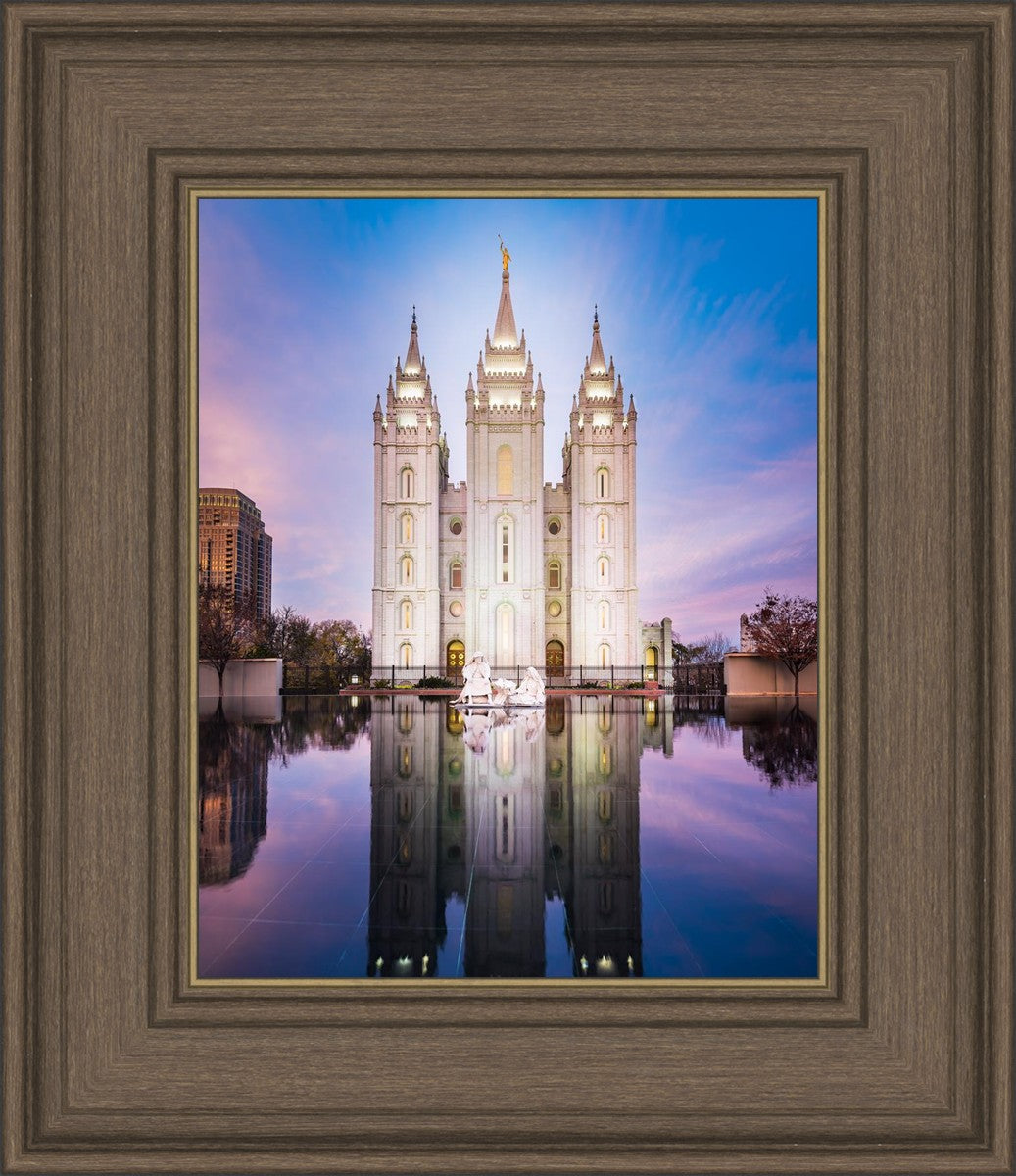 Salt Lake Temple All is Still