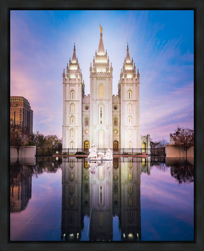 Salt Lake Temple All is Still