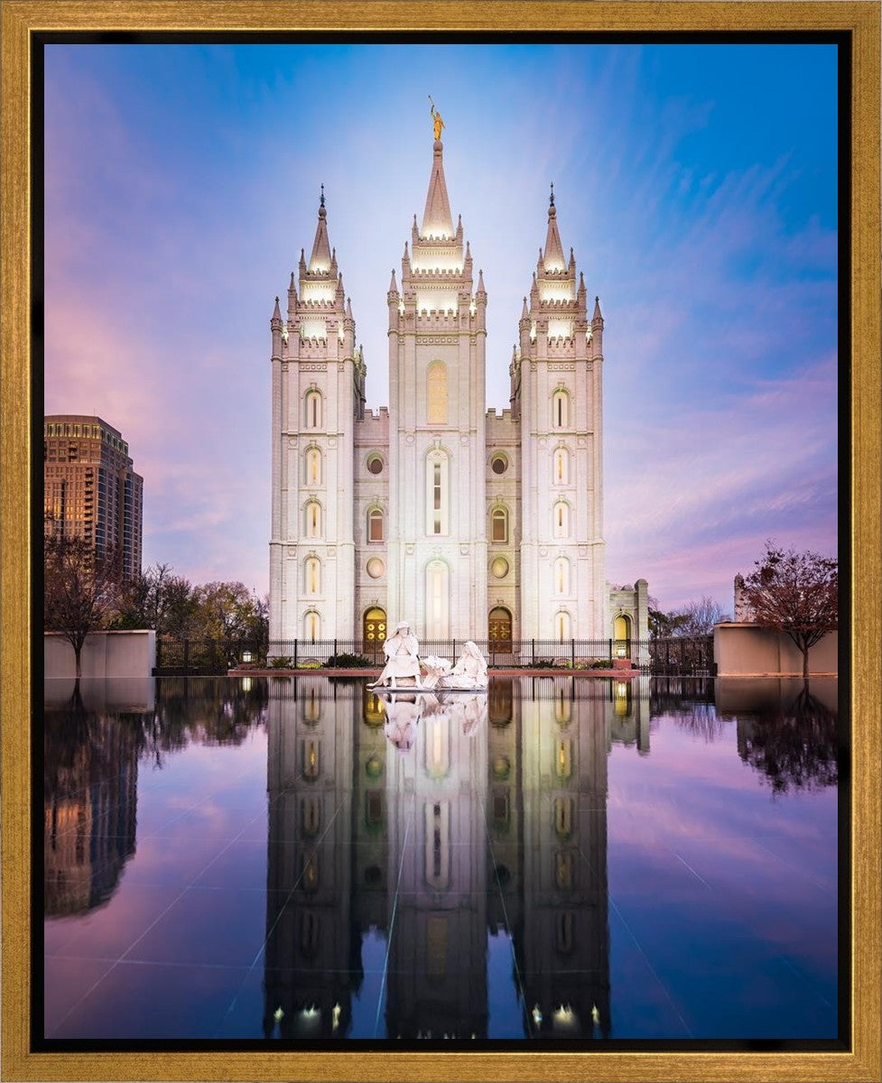Salt Lake Temple All is Still