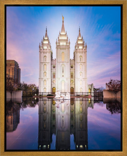 Salt Lake Temple All is Still