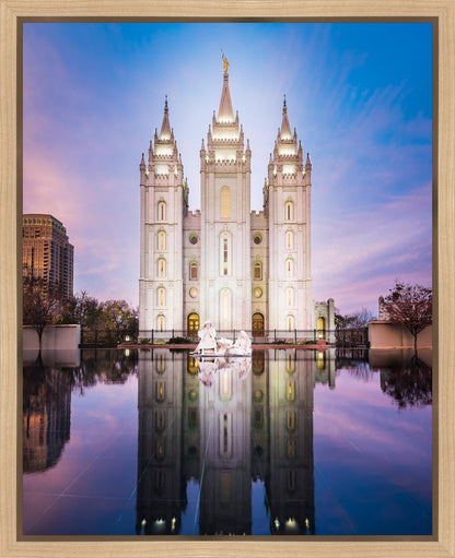Salt Lake Temple All is Still