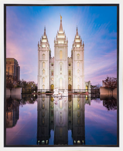 Salt Lake Temple All is Still