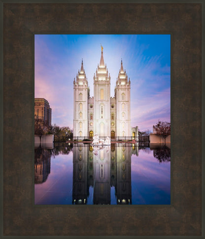 Salt Lake Temple All is Still