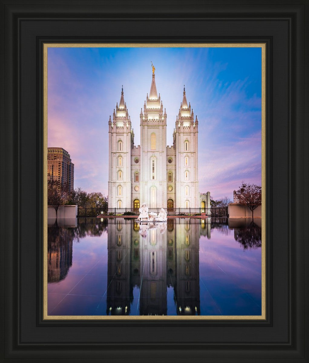 Salt Lake Temple All is Still