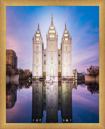 Salt Lake Temple All is Still