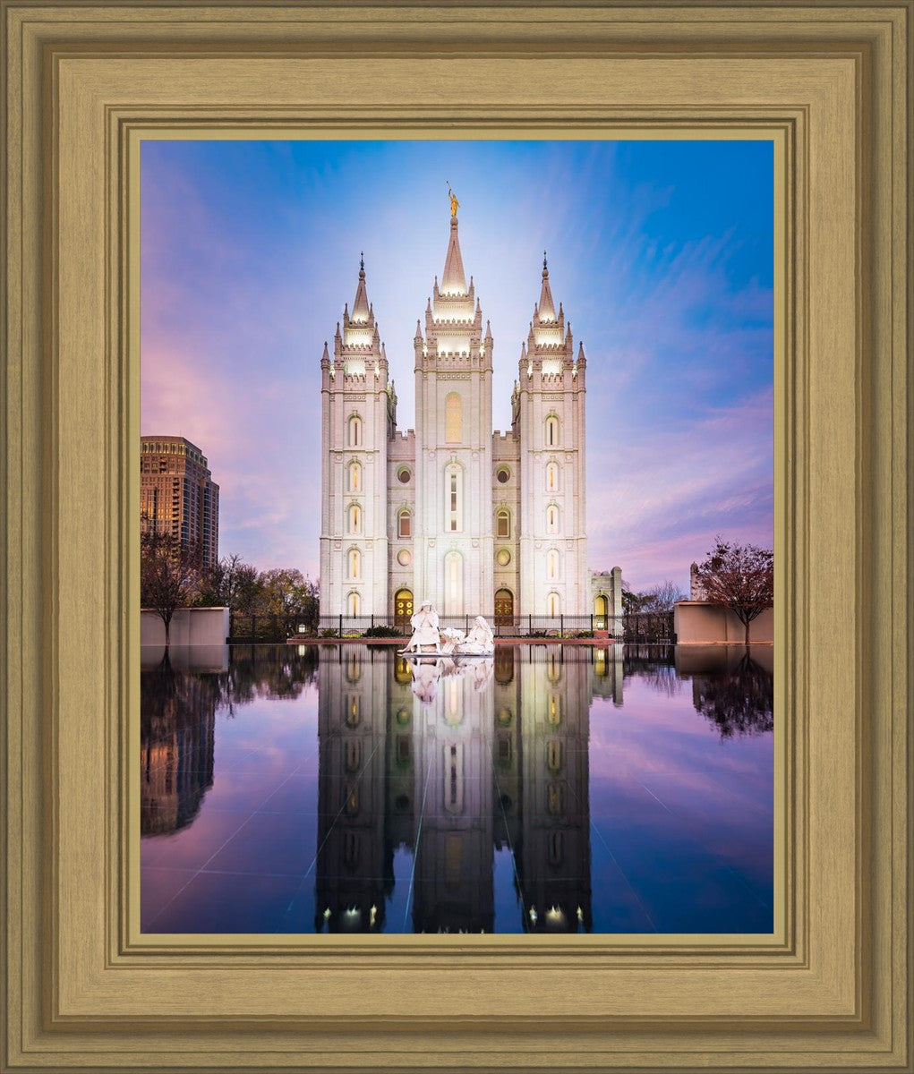 Salt Lake Temple All is Still