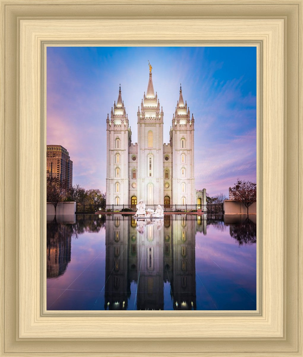 Salt Lake Temple All is Still