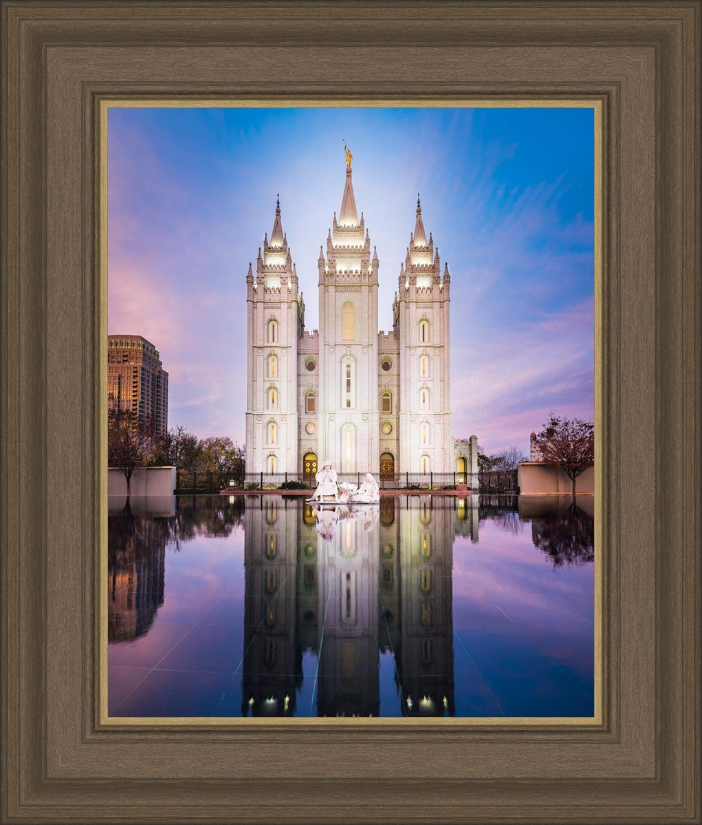 Salt Lake Temple All is Still