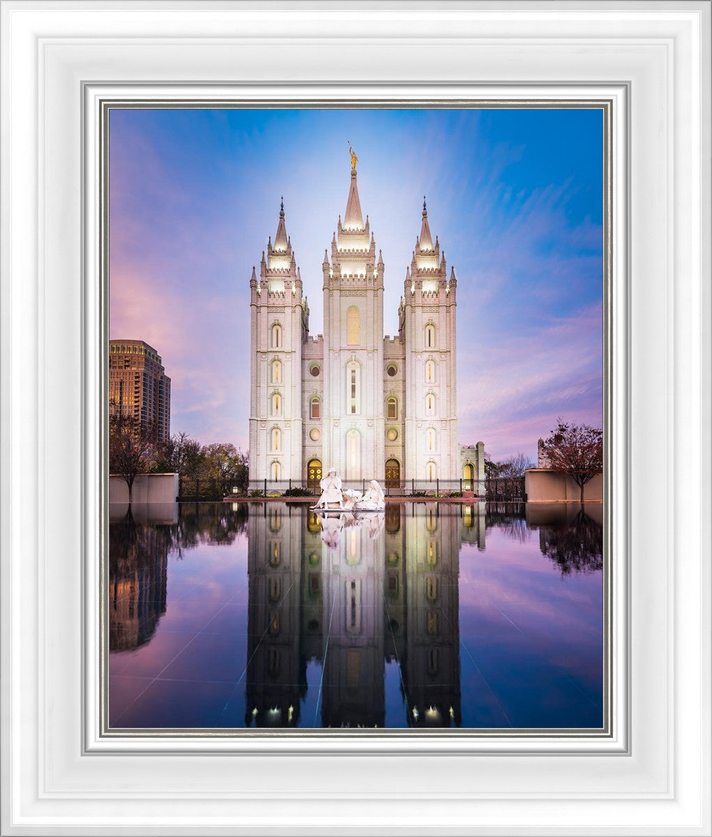 Salt Lake Temple All is Still