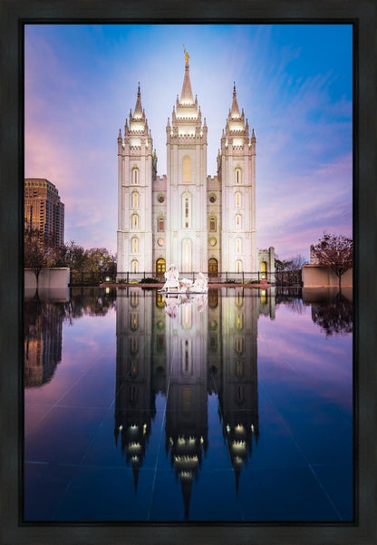 Salt Lake Temple All is Still