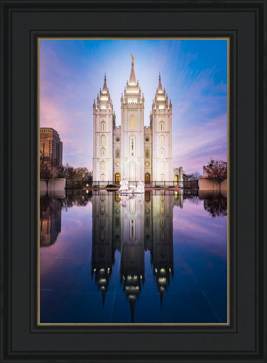 Salt Lake Temple All is Still