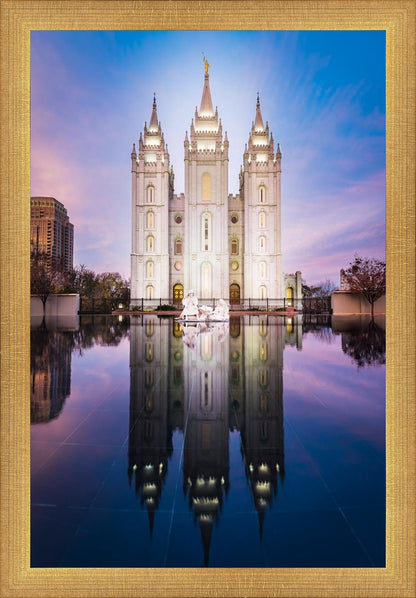 Salt Lake Temple All is Still