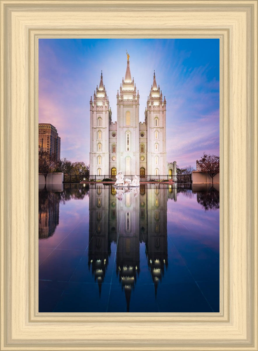 Salt Lake Temple All is Still