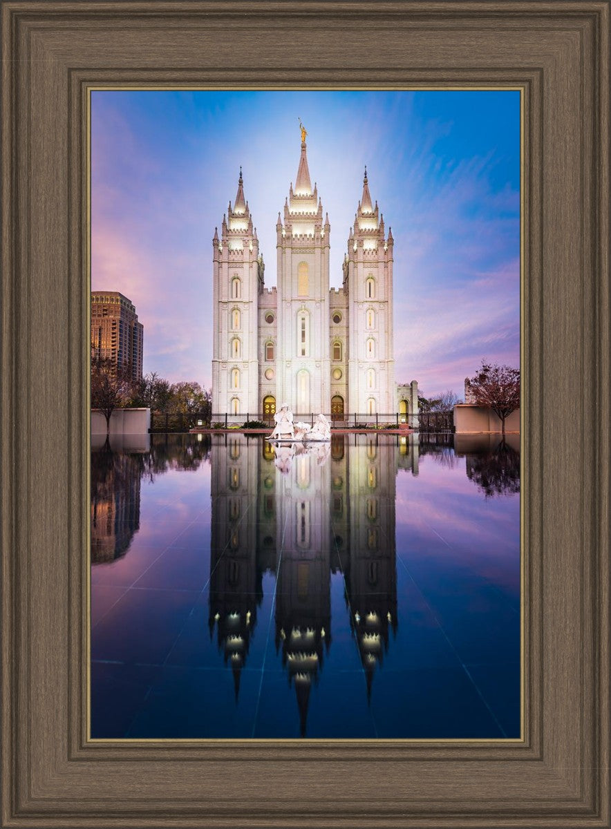 Salt Lake Temple All is Still