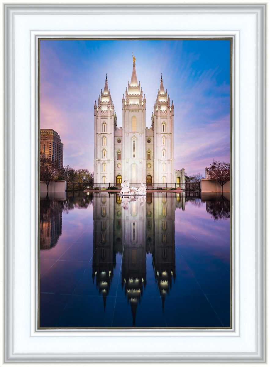 Salt Lake Temple All is Still