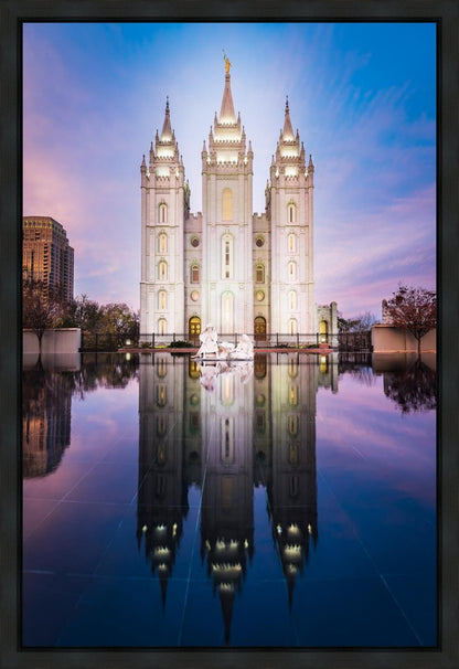 Salt Lake Temple All is Still