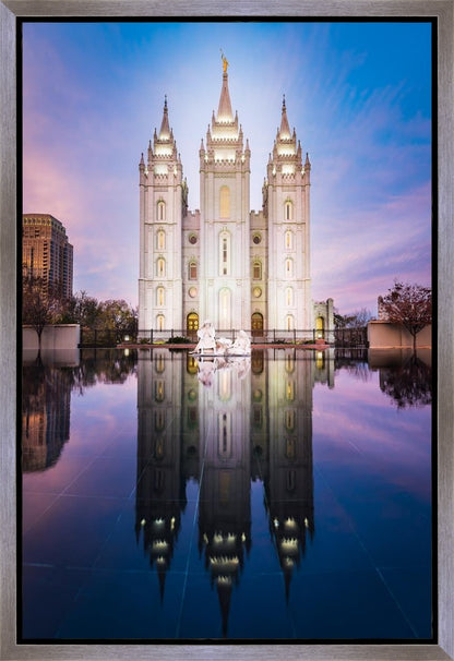 Salt Lake Temple All is Still