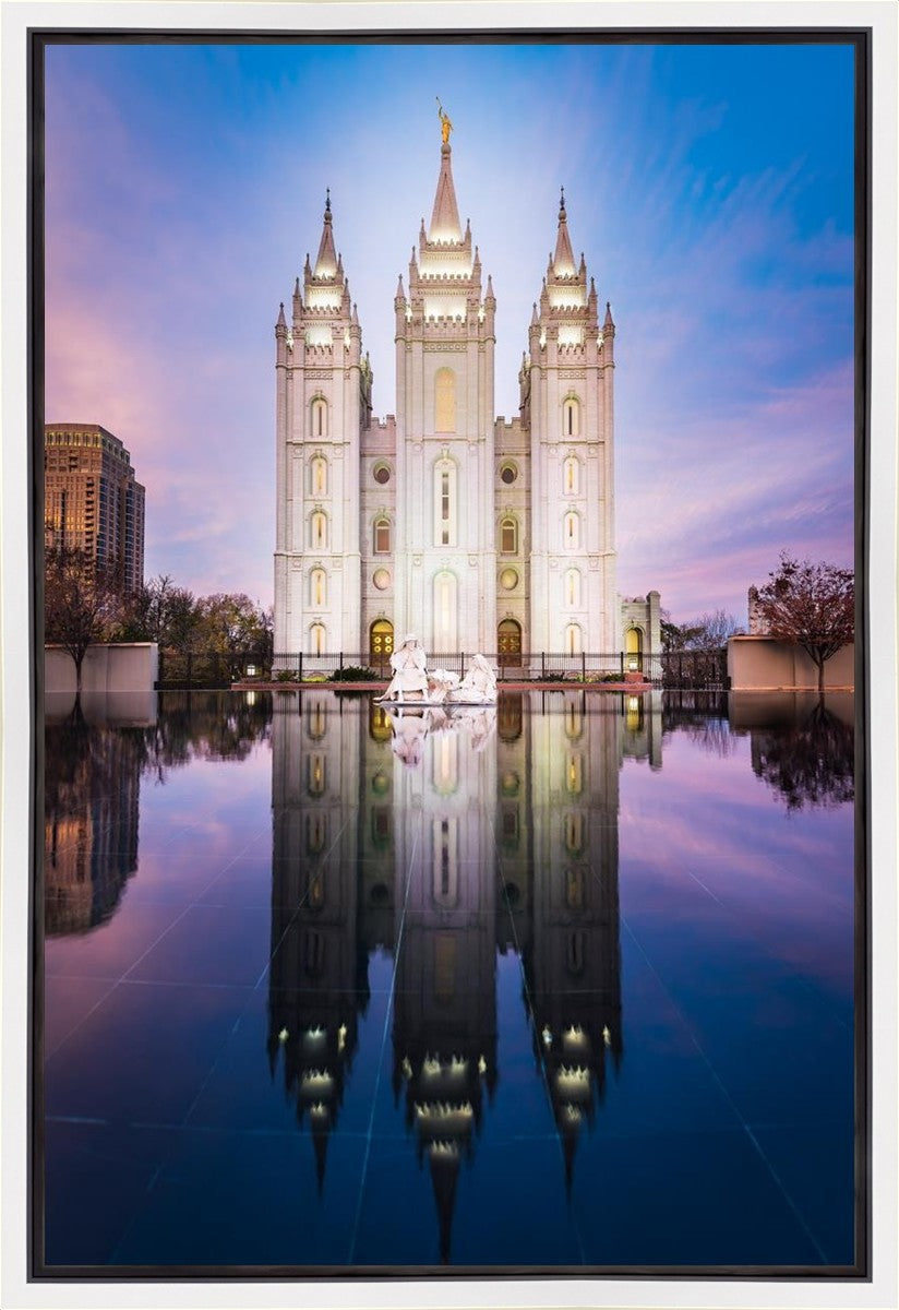 Salt Lake Temple All is Still