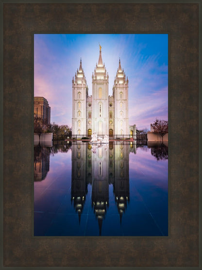 Salt Lake Temple All is Still