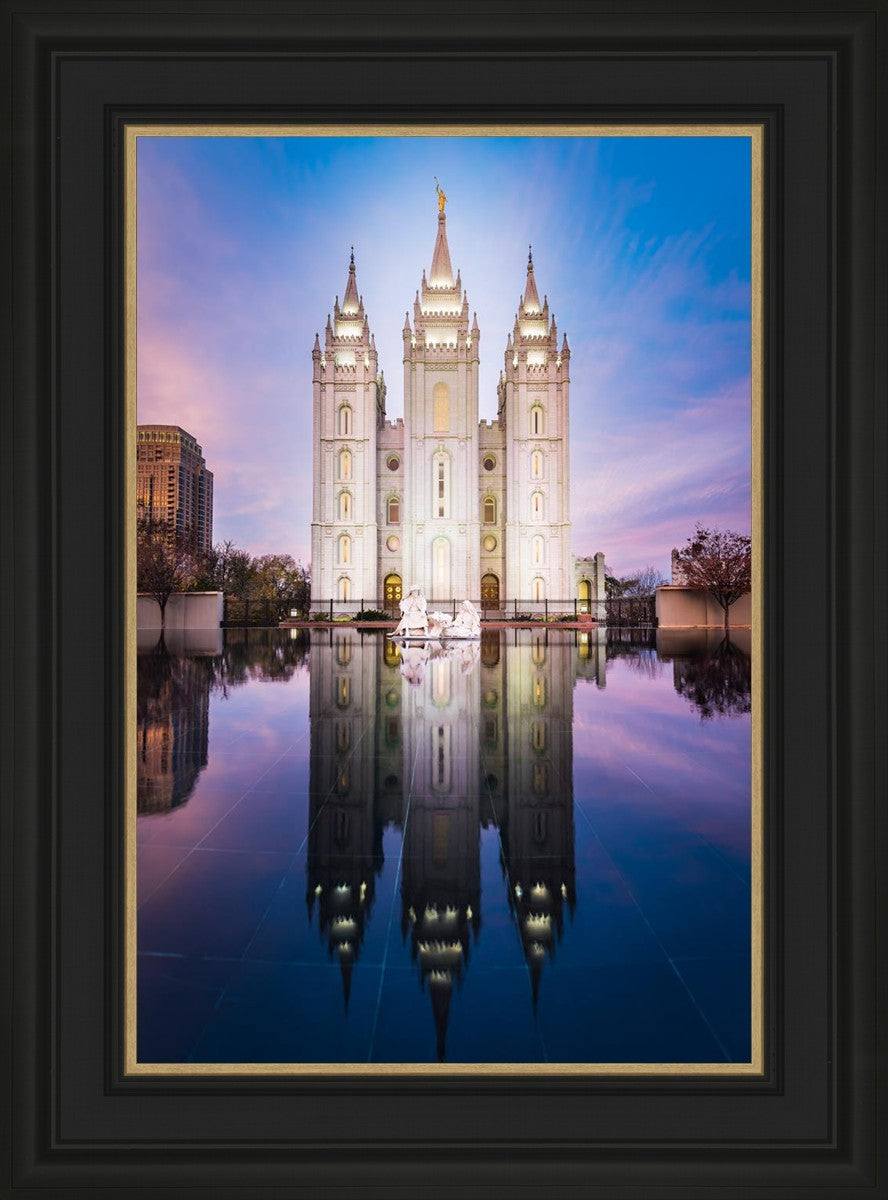 Salt Lake Temple All is Still