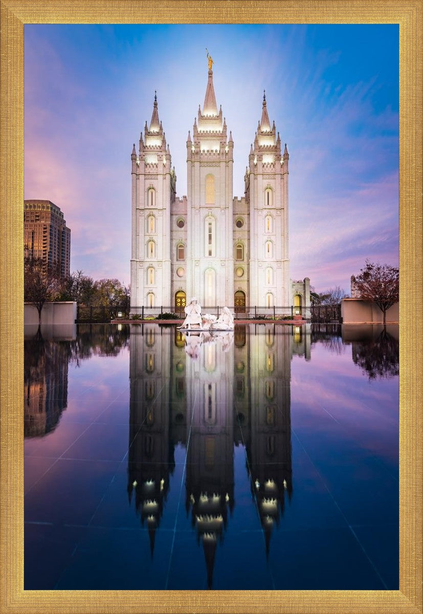 Salt Lake Temple All is Still