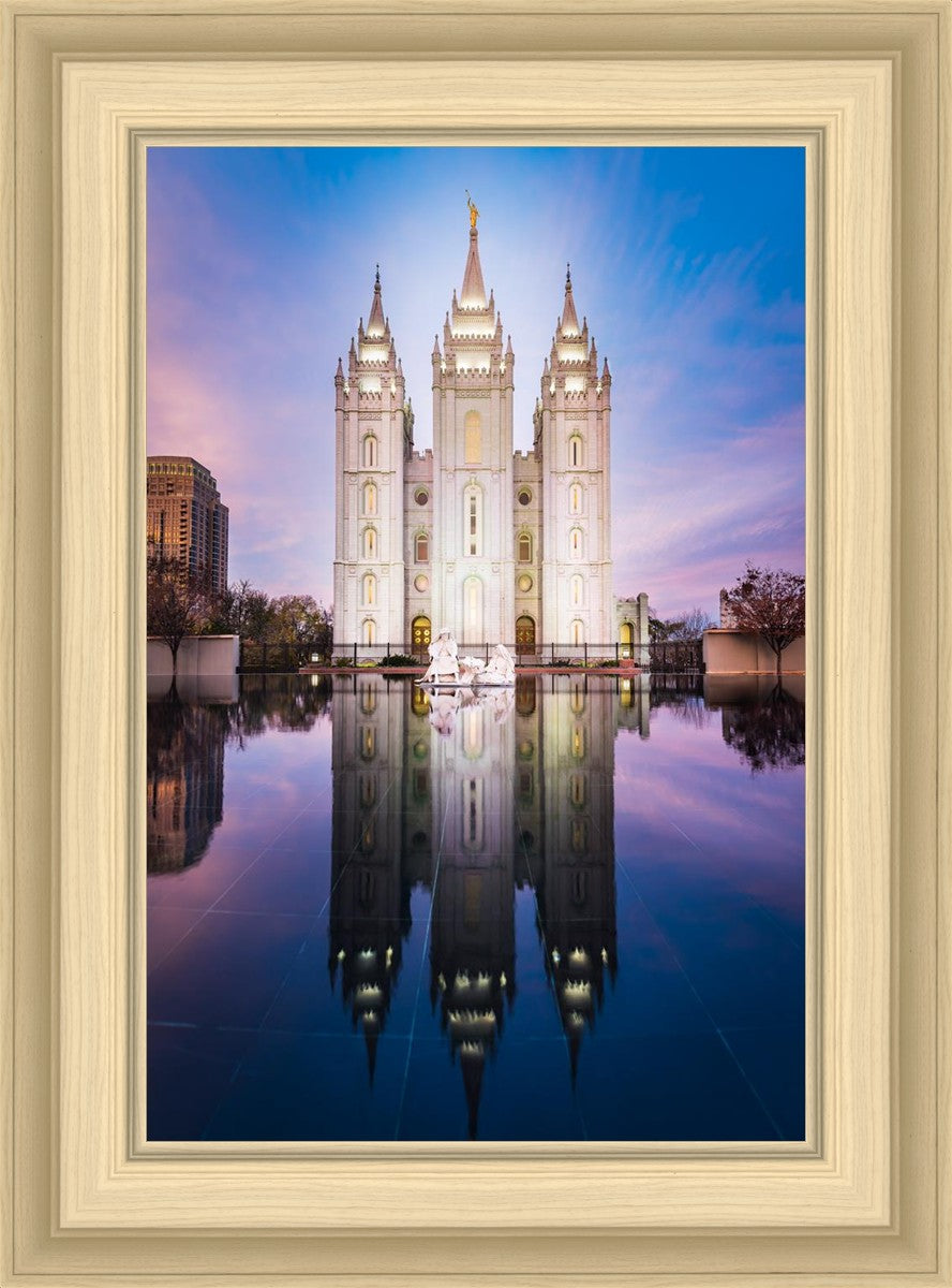 Salt Lake Temple All is Still