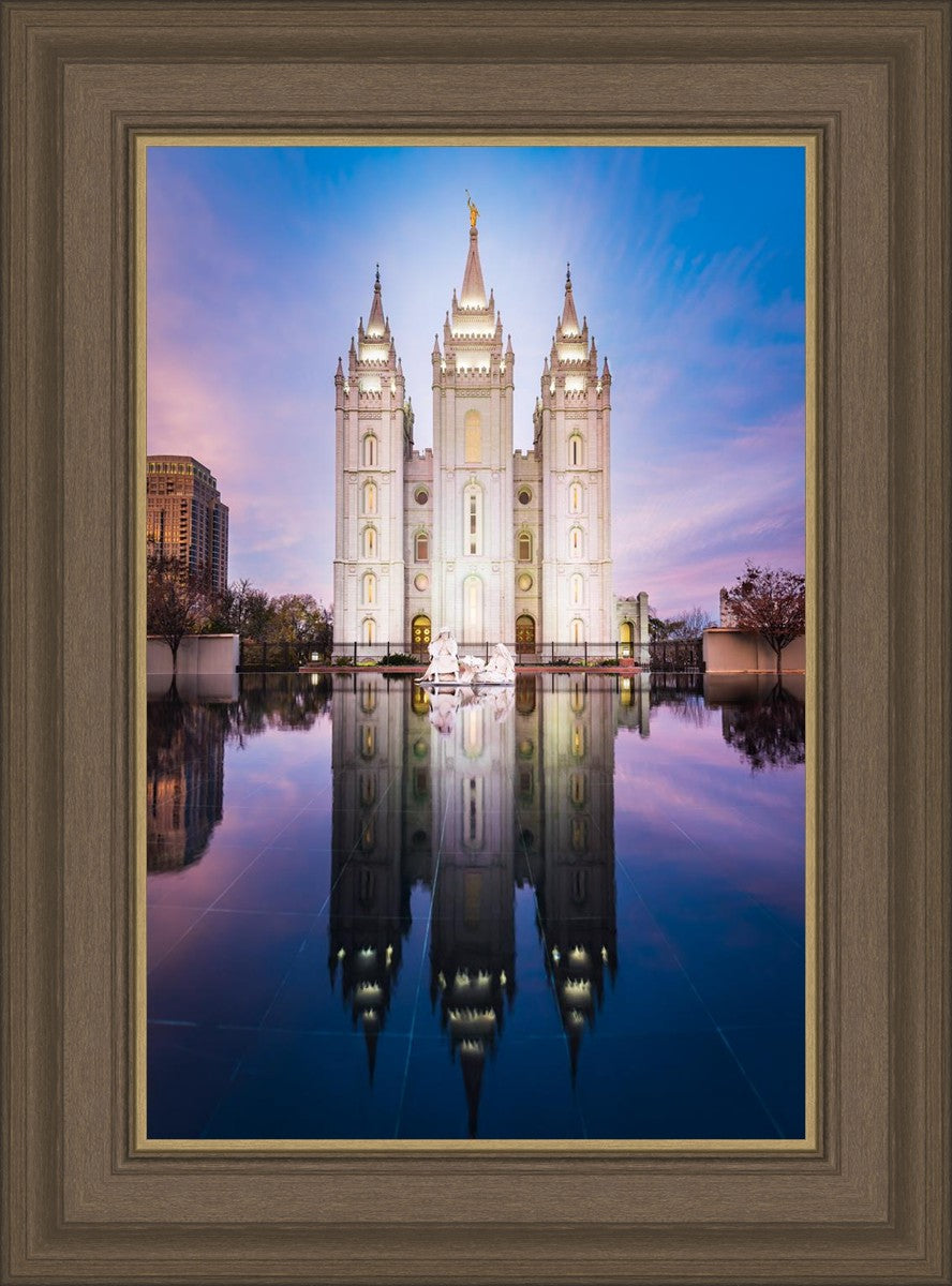 Salt Lake Temple All is Still