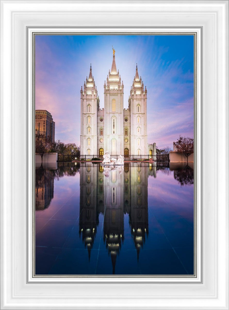 Salt Lake Temple All is Still