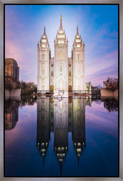 Salt Lake Temple All is Still