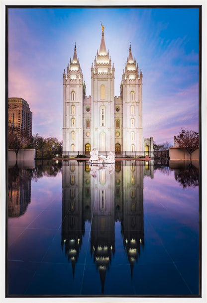 Salt Lake Temple All is Still