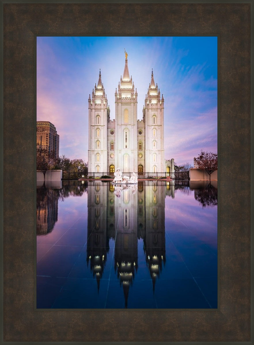 Salt Lake Temple All is Still