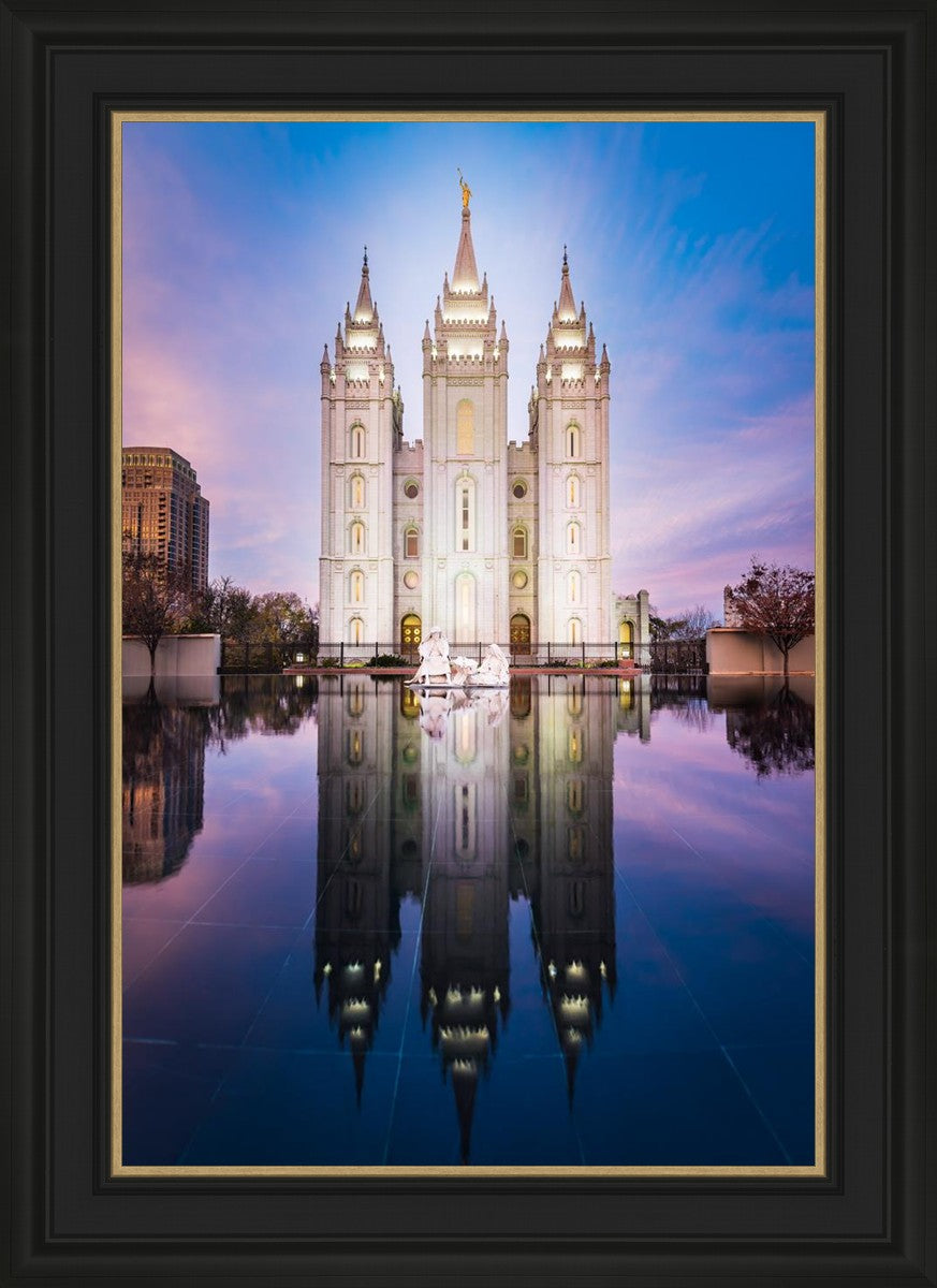Salt Lake Temple All is Still