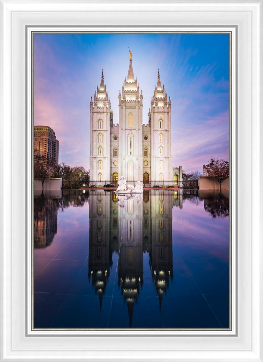 Salt Lake Temple All is Still