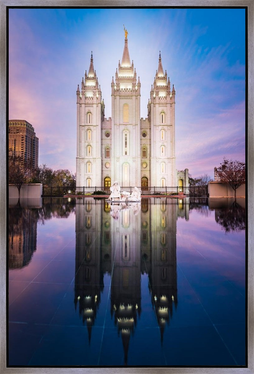 Salt Lake Temple All is Still