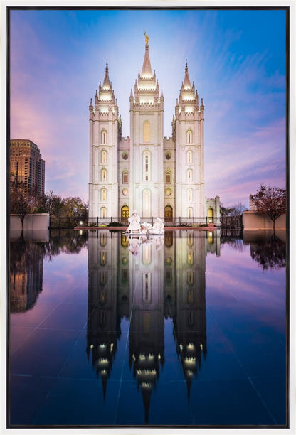 Salt Lake Temple All is Still