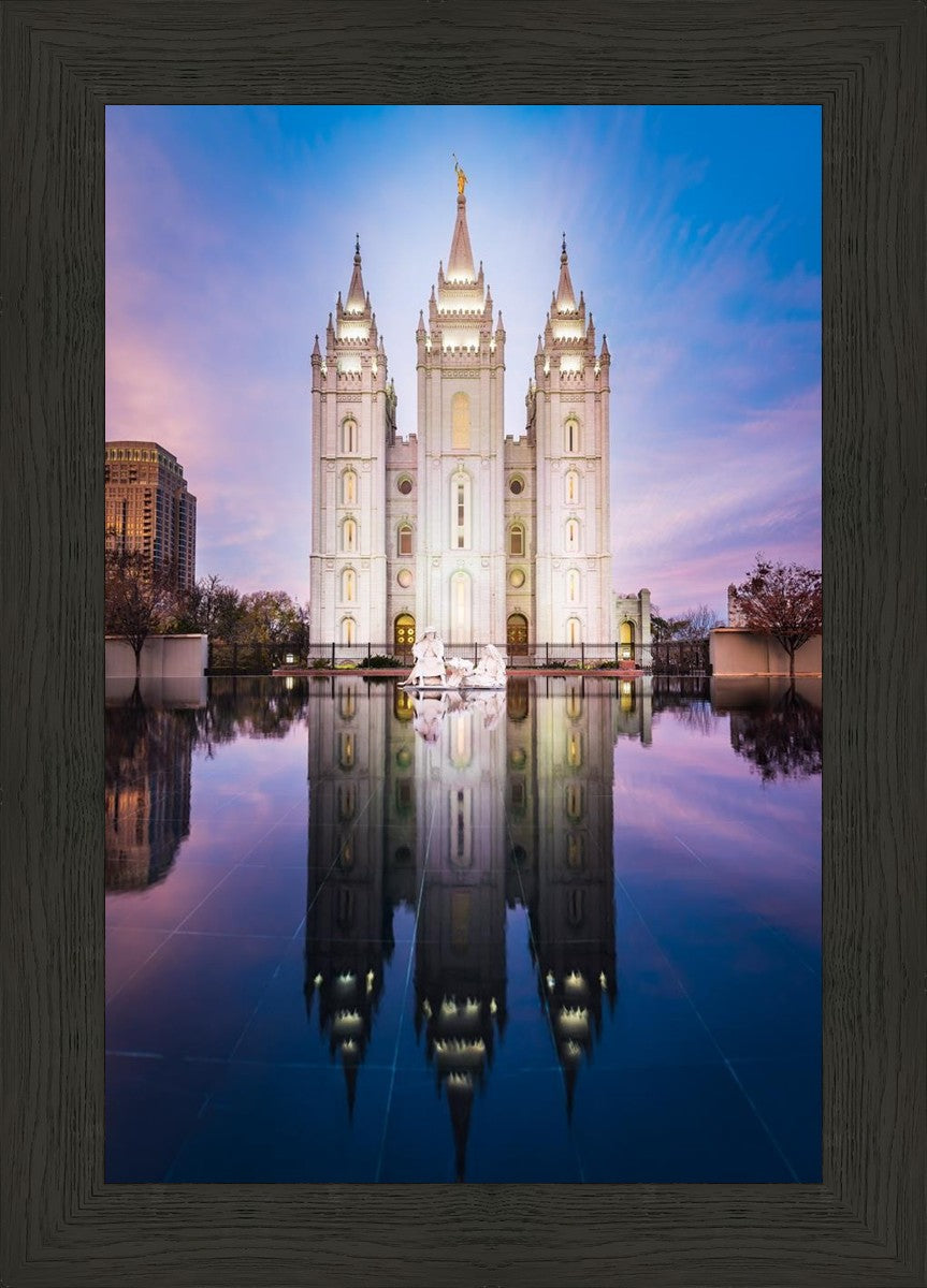 Salt Lake Temple All is Still