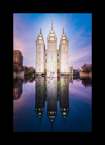 Salt Lake Temple All is Still