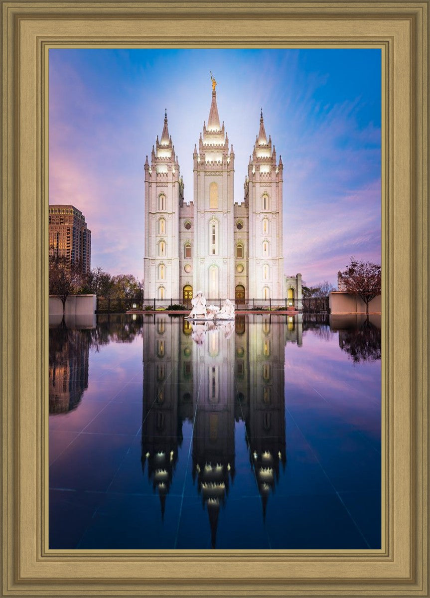 Salt Lake Temple All is Still