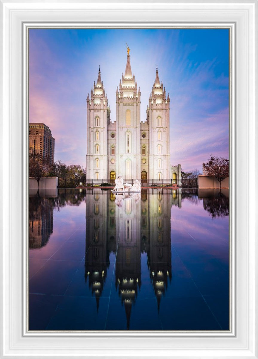 Salt Lake Temple All is Still