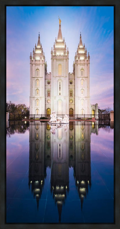 Salt Lake Temple All is Still