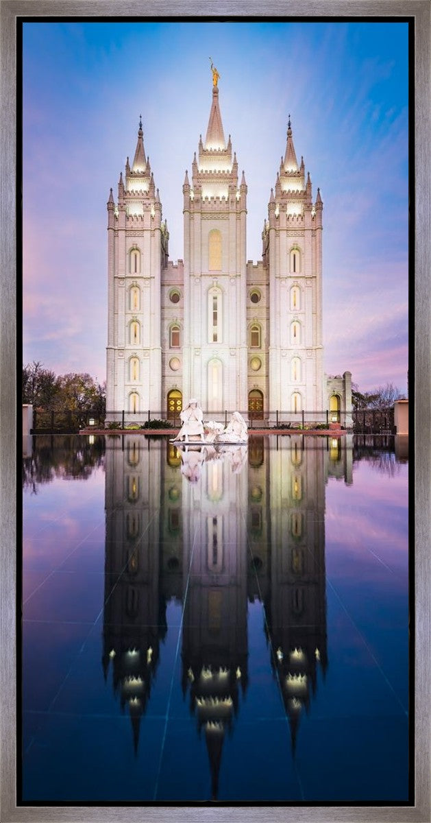 Salt Lake Temple All is Still
