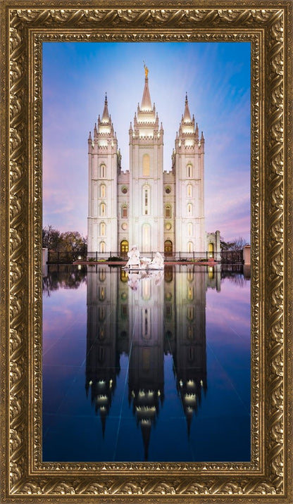 Salt Lake Temple All is Still