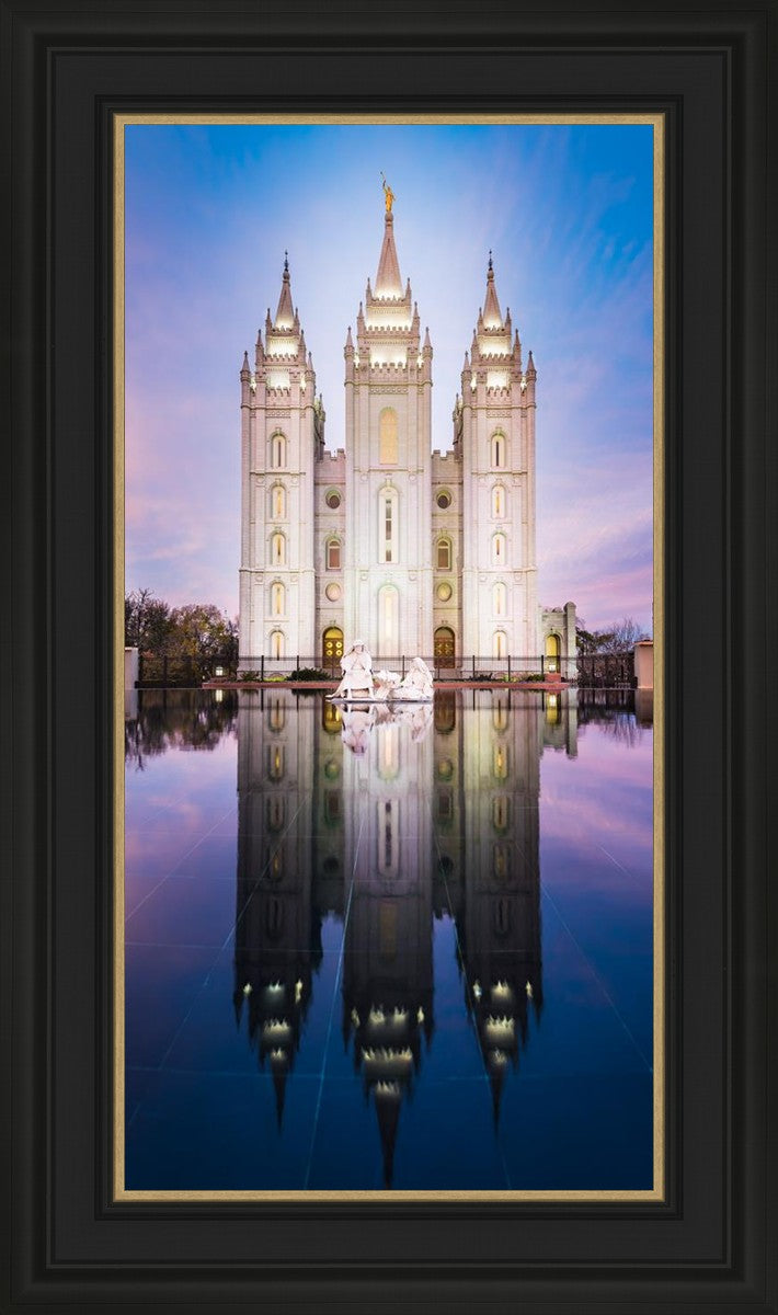 Salt Lake Temple All is Still